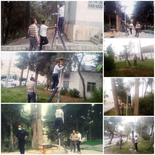 فضای سبز شهرداری آبدانان